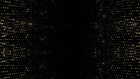 award-Gold-Particles.-shining-neon-lines-Glamour-Rain-falling-animation-on-black-background